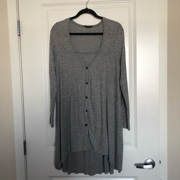 EUC - Cardigan long w/ hi-lo hem - Picture 1 of 5